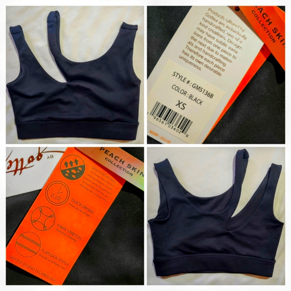 Black Sports Bra
